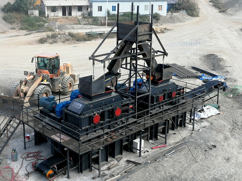 金聯機械對輥破碎機，砂石熟料焦炭破碎專用設備